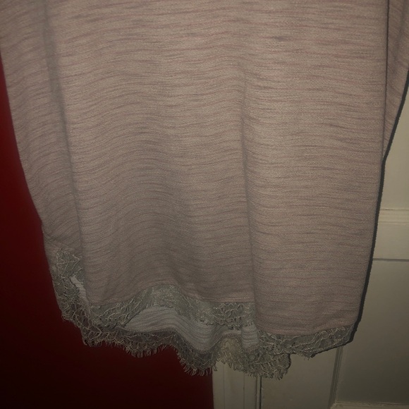 LC Lauren Conrad Bow Back Shirttail Tunic - Picture 5 of 10